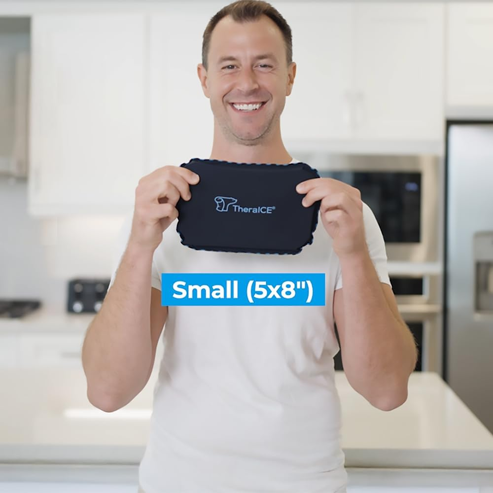 Propack Ice Pack for Injuries, Reusable Soft Multipurpose Cold Gel Ice Pack for Muscular Back Pain, Shoulder, Hip, Knee - Flexible Cold Compress Wrap for Minor Aches & Pains - 5 X 8 - Image 5