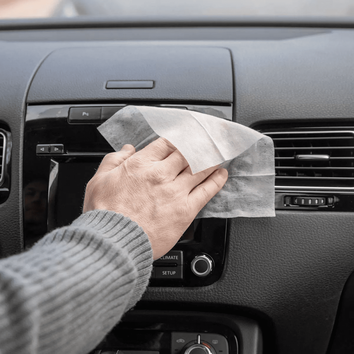 Turtle Wax 30Ct Protectant Auto Wipes Pouch: Car Cleaning Wipes, Prevents Fading & Discoloration, Floral Elderflower Scent - Image 3