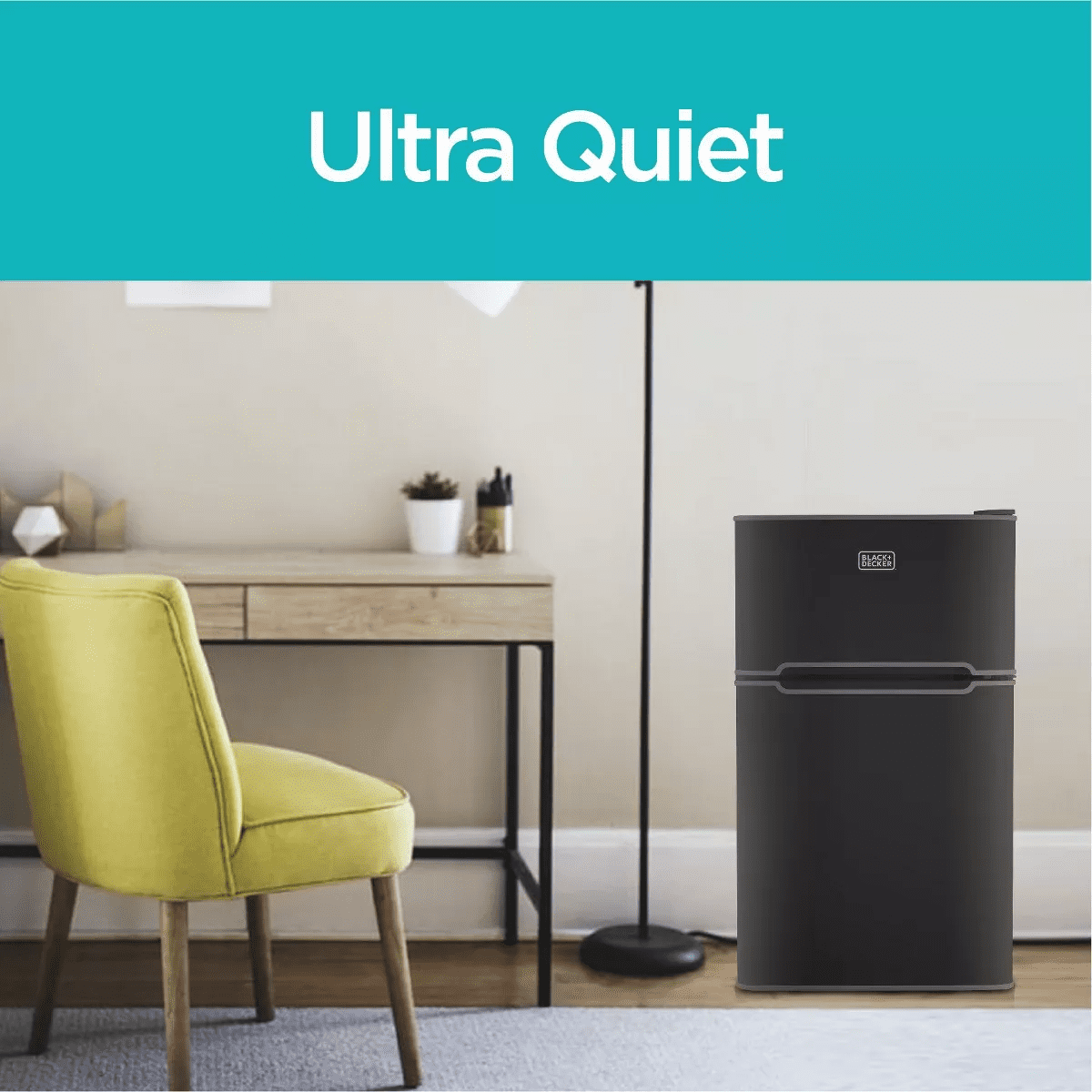 BLACK+DECKER 2 Door Refrigerator 3.1 Cu. Ft. with True Freezer - Image 7