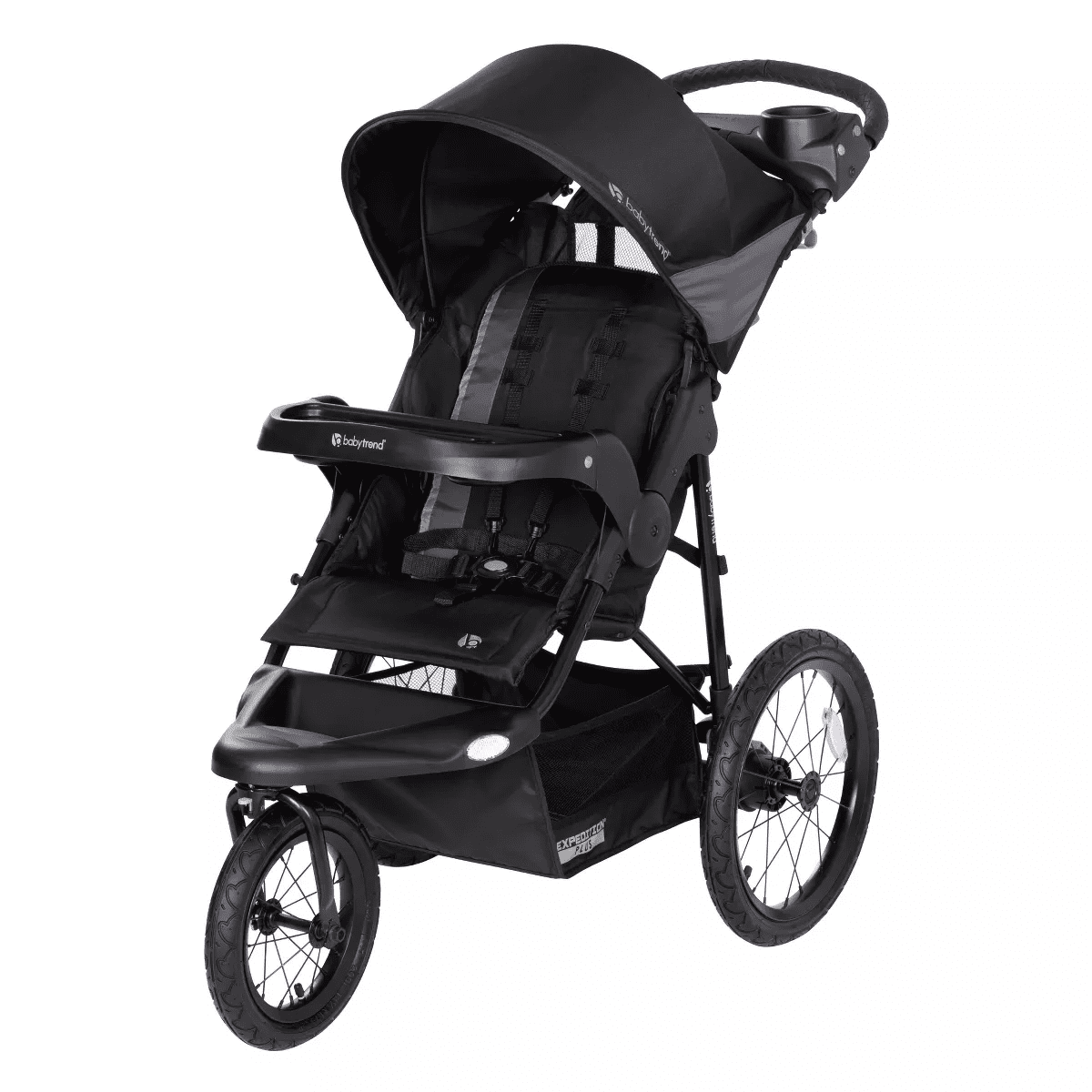 Baby Trend Expedition plus Jogger with LED Safety Light - Madrid Black