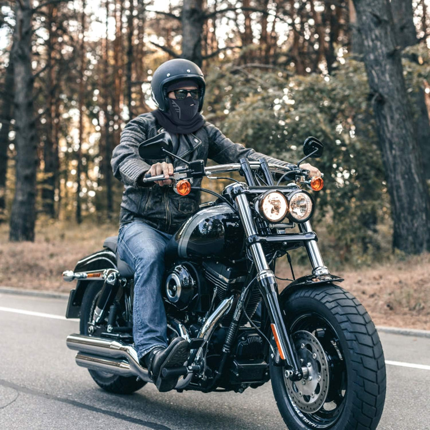 Winter Windproof Fleece Ski Mask Balaclava Headwear Motorcycle Thermal Face Mask Bandanas - Image 5