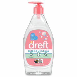 Dreft Bottle & Dish Soap Cleaner - 18 Fl Oz