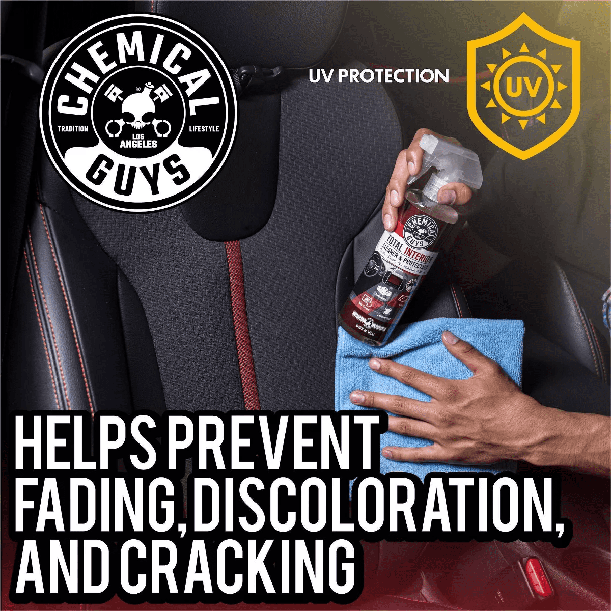 Chemical Guys 4Pc Interior Essentials: Liquid Automotive Cleaning Kit for Car Care, Scented Cleaners - Image 7