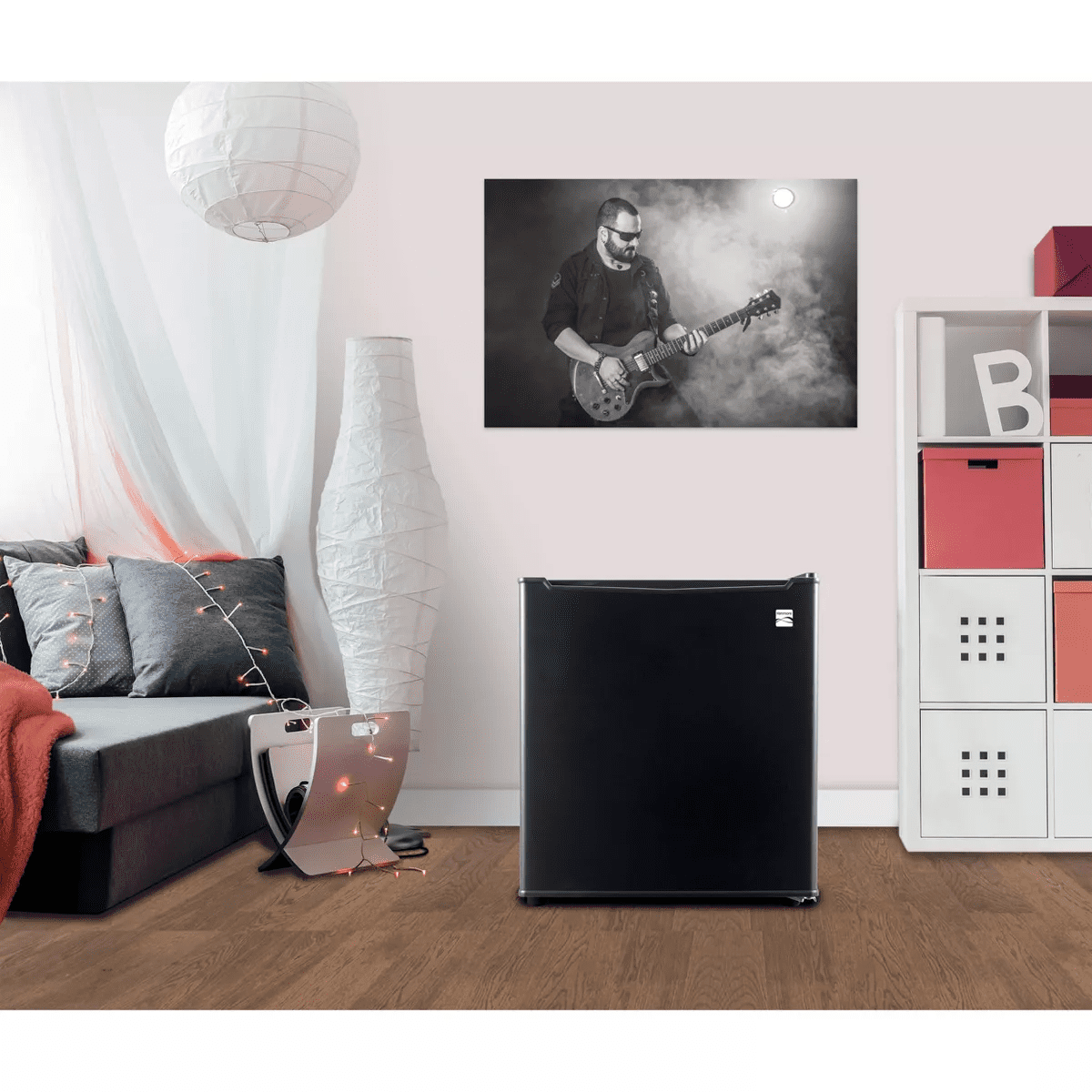 Kenmore 1.7 Cu-Ft Refrigerator - Black: Compact Dorm Fridge, Energy Star, Reversible Door, Adjustable Thermostat - Image 5