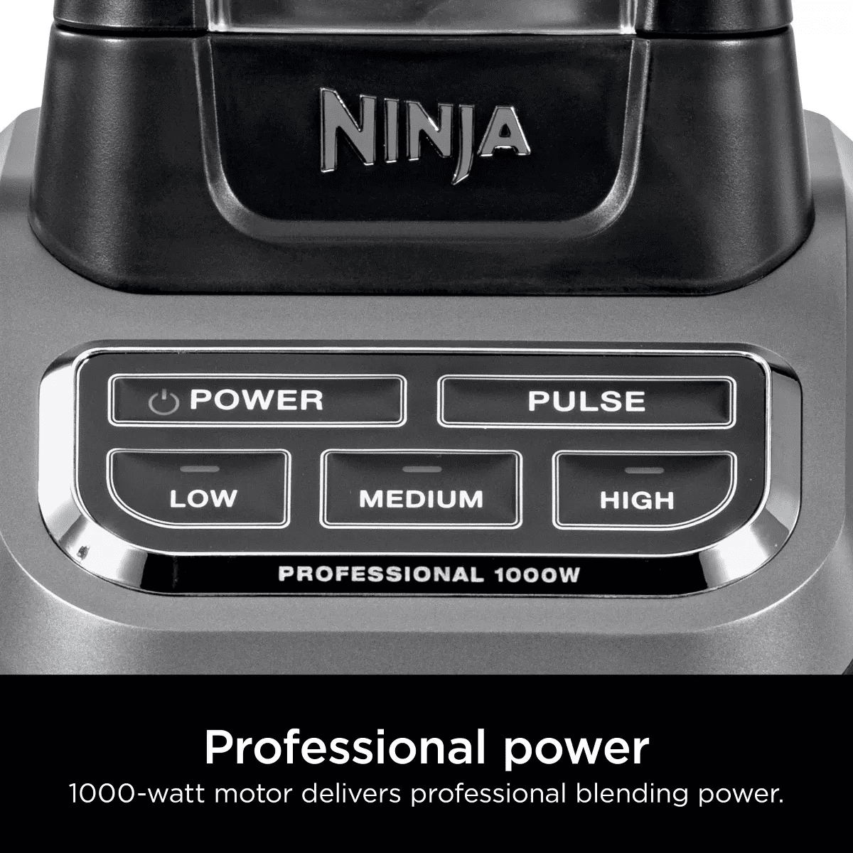 Ninja Professional Blender 1000W BL610: 72 Oz. Smoothie & Ice Crusher, 6-Blade Tech, 3 Speeds, Dishwasher-Safe Parts - Image 2