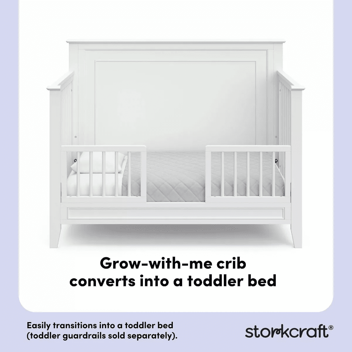 Storkcraft Solstice 5-In-1 Convertible Crib - Image 6
