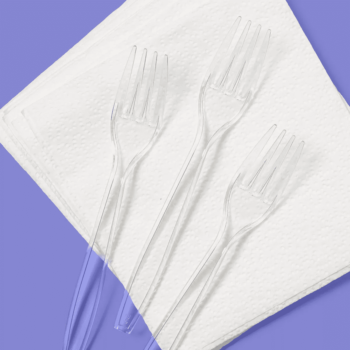 Premium Clear Plastic Forks - 48Ct - Up&Up™ - Image 2