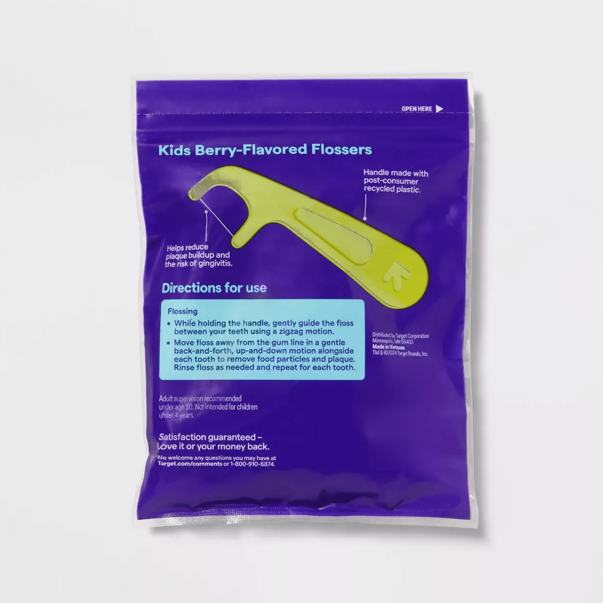 Flossers Kids' Berry - 75Ct - Up&Up™ - Image 3