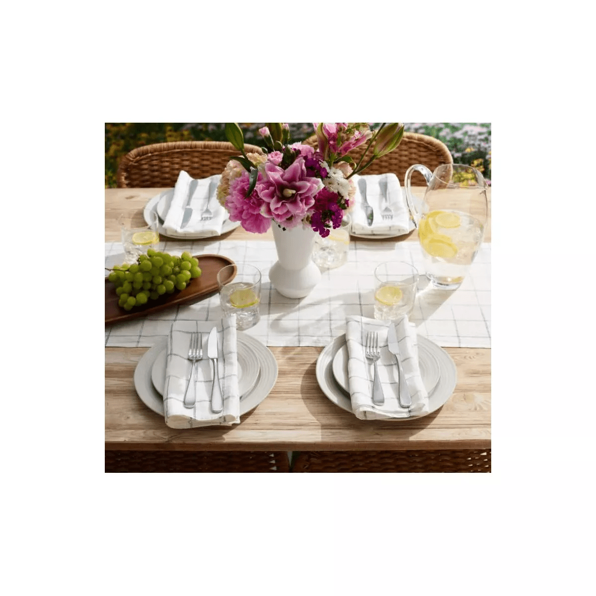 Oneida 45Pc Ainsley Flatware Set: Stainless Steel Silverware, Service for 8, Dishwasher-Safe, Includes Serving Utensils - Image 5