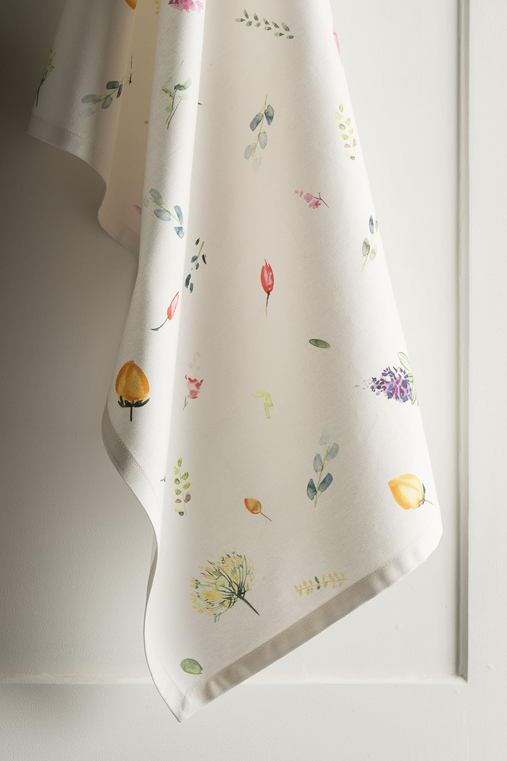 Kitchen Towels Set of 2 100% Cotton 27.50" X 20" Reusable Cloth Tea Dish Towels Absorbent with Hanging Loop for Kitchen, Dining, Cocktail Parties Spring/Summer (Botanical Fresh) - Image 8