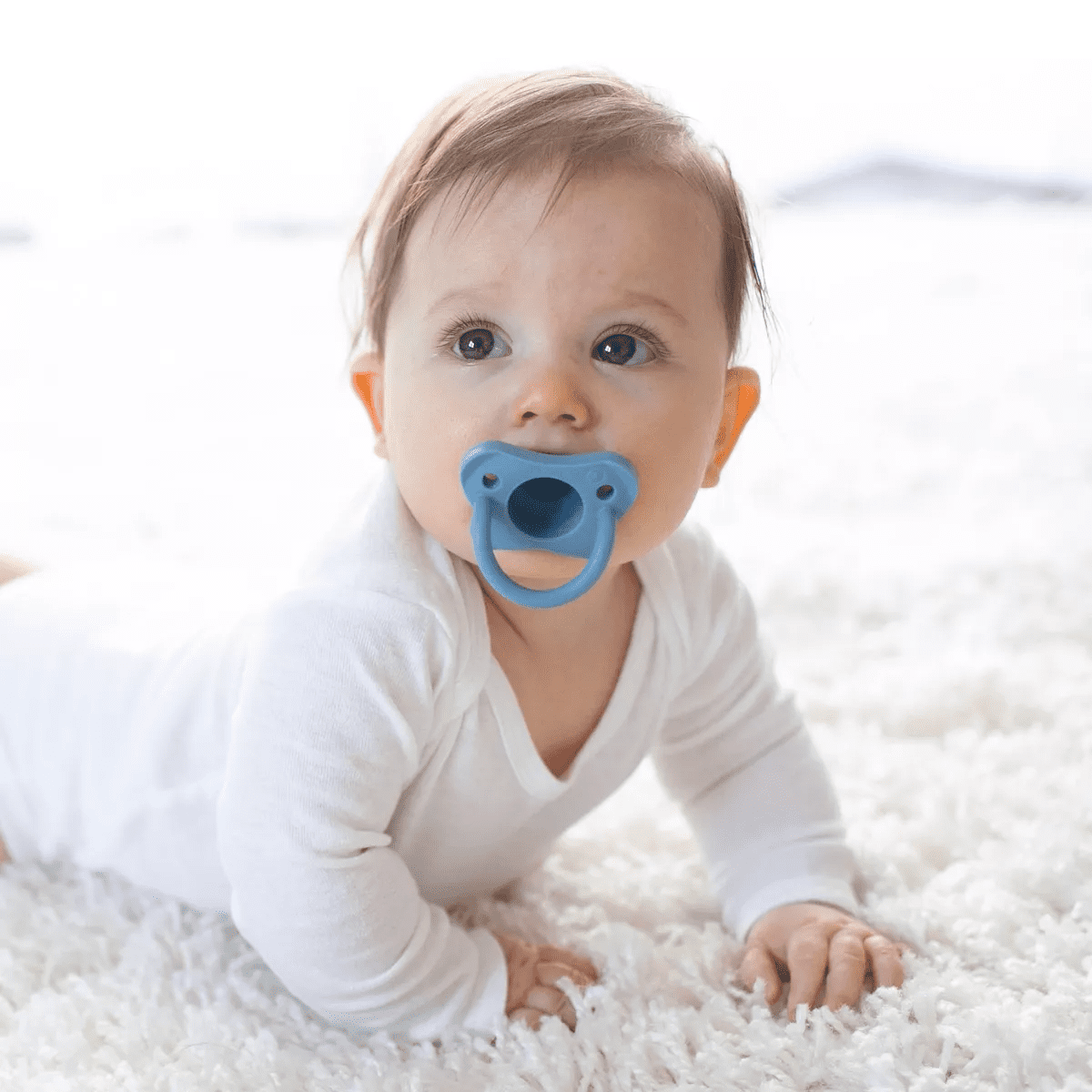 Dr. Brown'S Happypaci One-Piece 100% Silicone Pacifier - 0-6 Months - 3Pk - Image 9