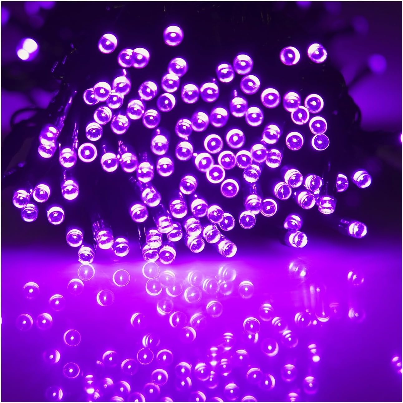 1000 LED Halloween String Lights, 328 FT Green Wire LED Decorative Fairy Lights with Remote & 8 Modes, Waterproof for Indoor Outdoor Xmas Holiday Party Garden Wedding Home Decor, Purple - Image 5