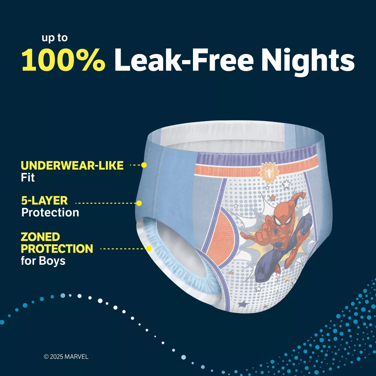 Goodnites Boys' Nighttime Underwear - (Select Size and Count) - Image 4