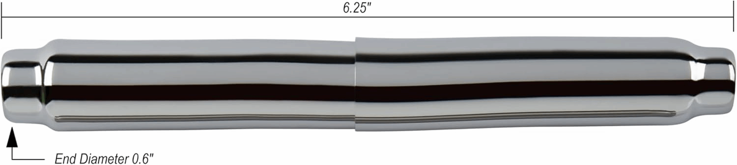 Premier Stainless Steel Toilet Paper Roller Holder, Spring-Loaded (Chrome) - Image 2