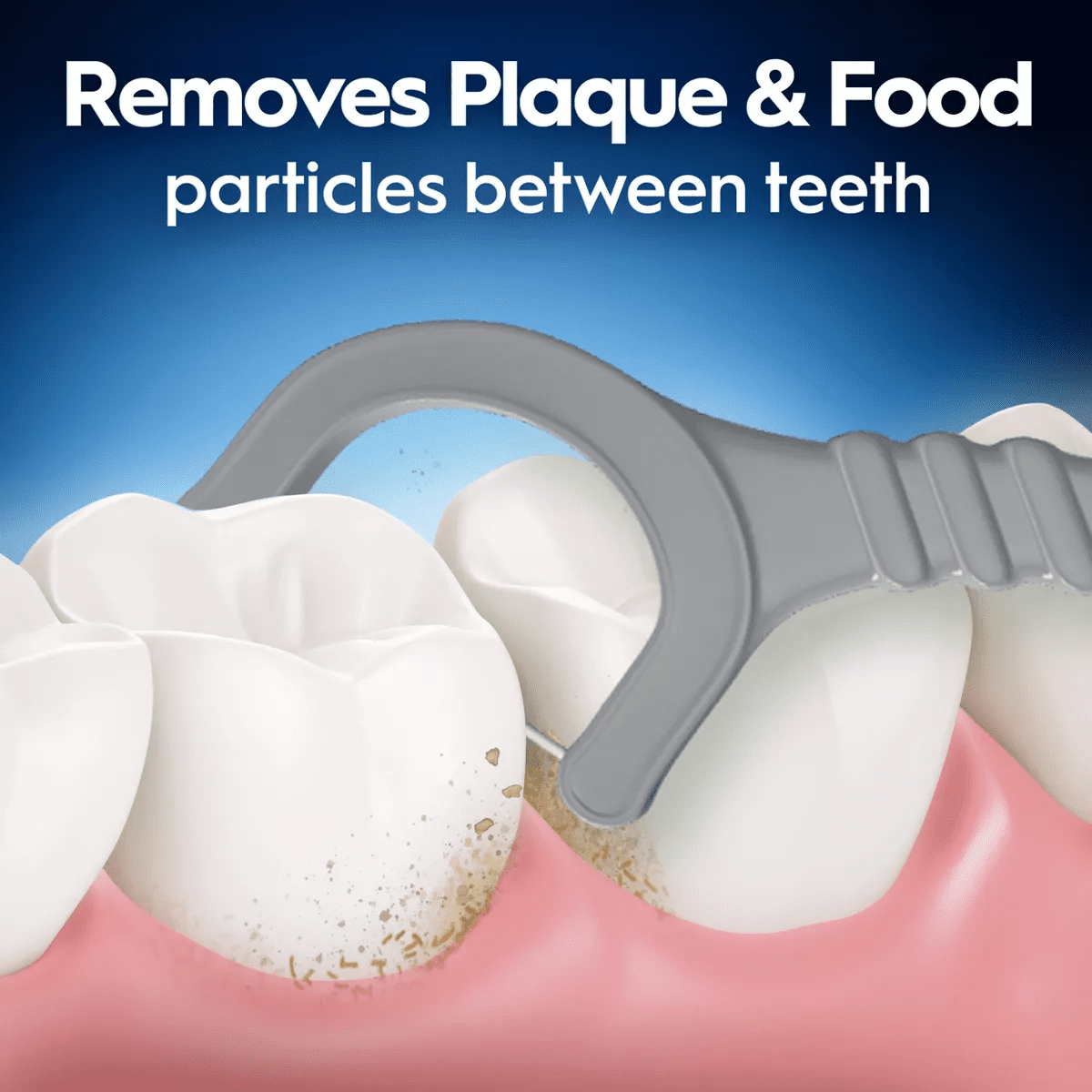 Oral-B Glide Ultra Deep Clean Floss Picks Cool Mint Flavor - 75Ct - Image 2