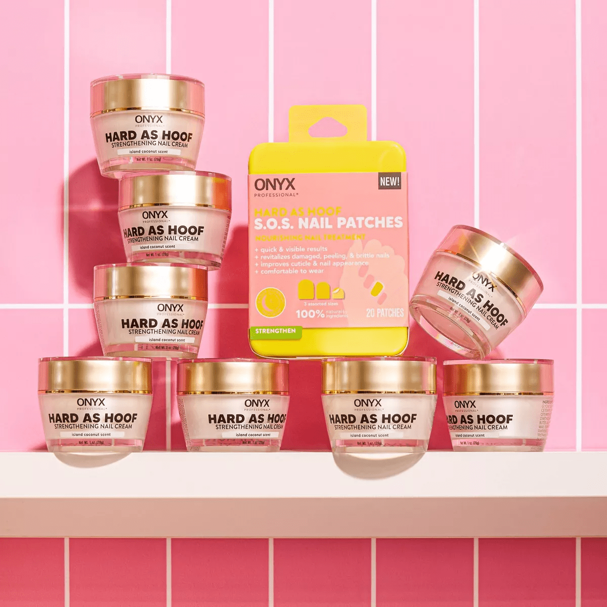 ONYX Professional Hard as Hoof Strengthening Coconut Nail Cream - 1Oz - Image 8