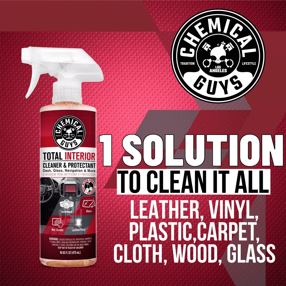 Chemical Guys 4Pc Interior Essentials: Liquid Automotive Cleaning Kit for Car Care, Scented Cleaners - Image 8