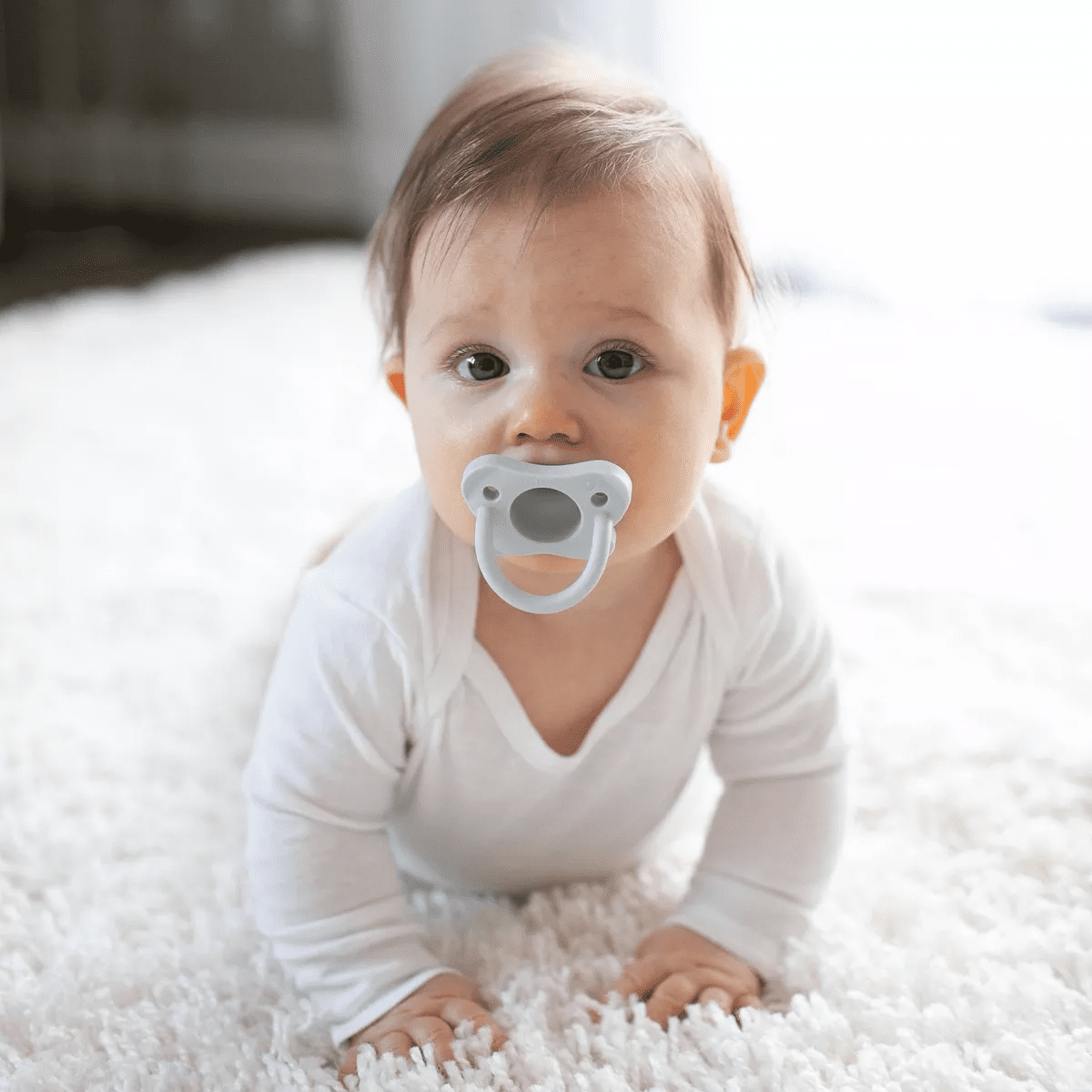 Dr. Brown'S Happypaci One-Piece 100% Silicone Pacifier - 0-6 Months - 3Pk - Image 13