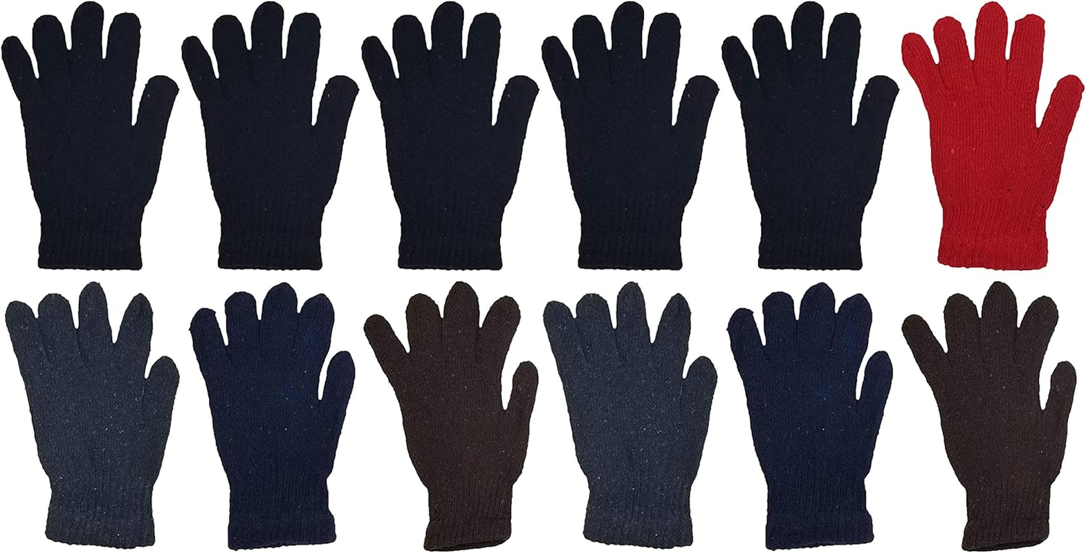 48X Winter Beanies & Gloves Combo Pack, Bulk Pack for Men Women, Warm Cozy Gift - Image 3
