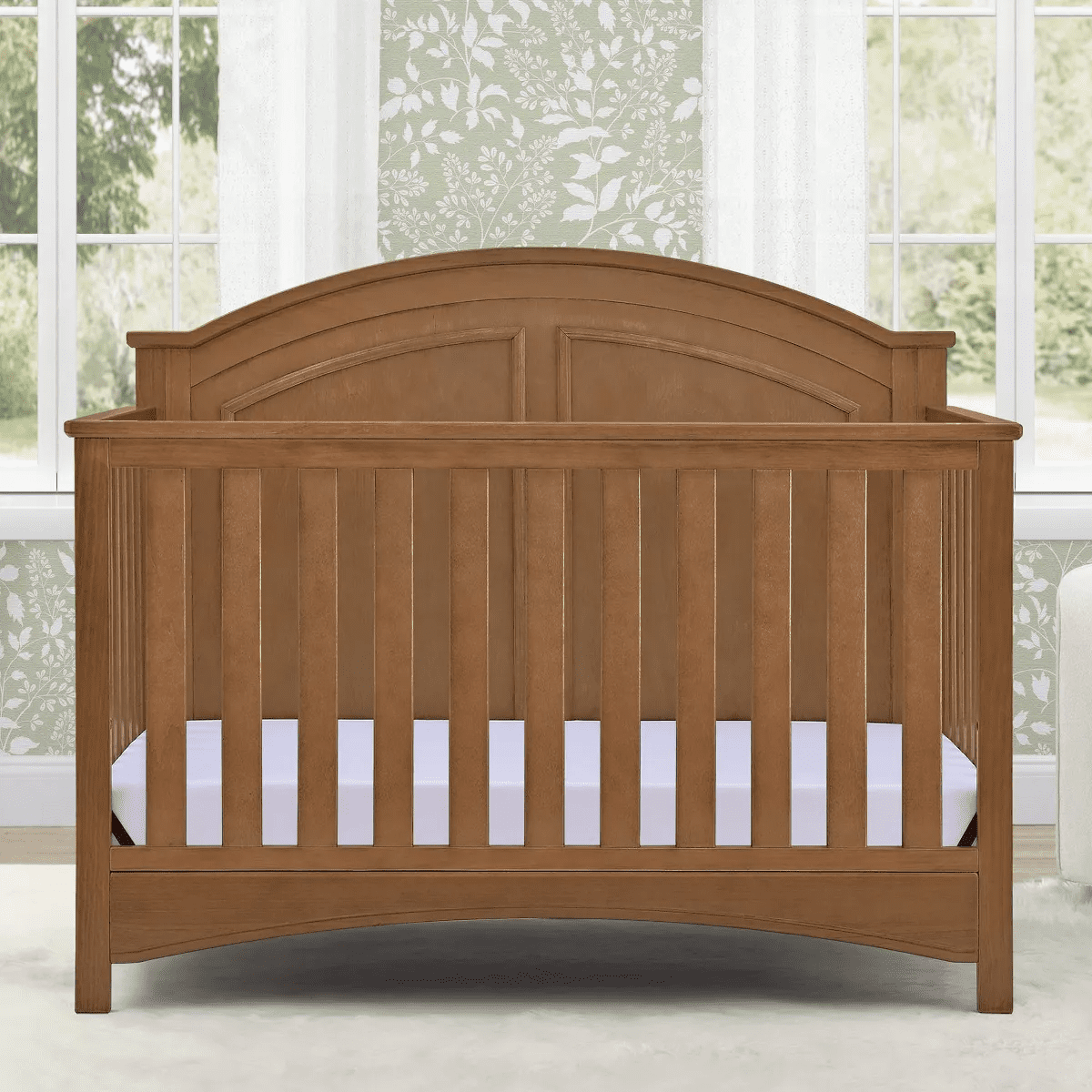 Delta Children Perry 6-In-1 Convertible Crib - Greenguard Gold Certified - Image 3