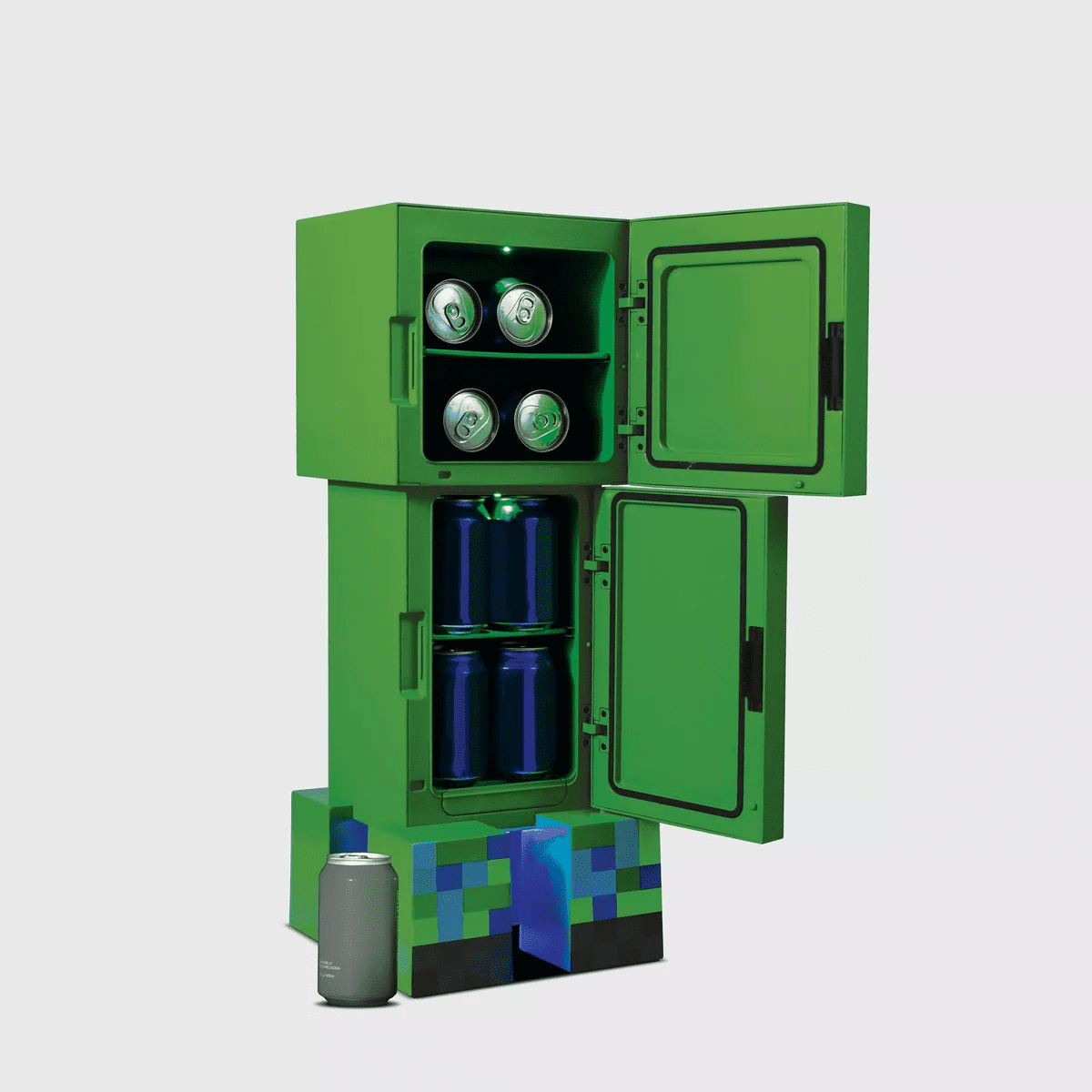 Minecraft Charged Creeper Figural Mini Fridge - Image 6