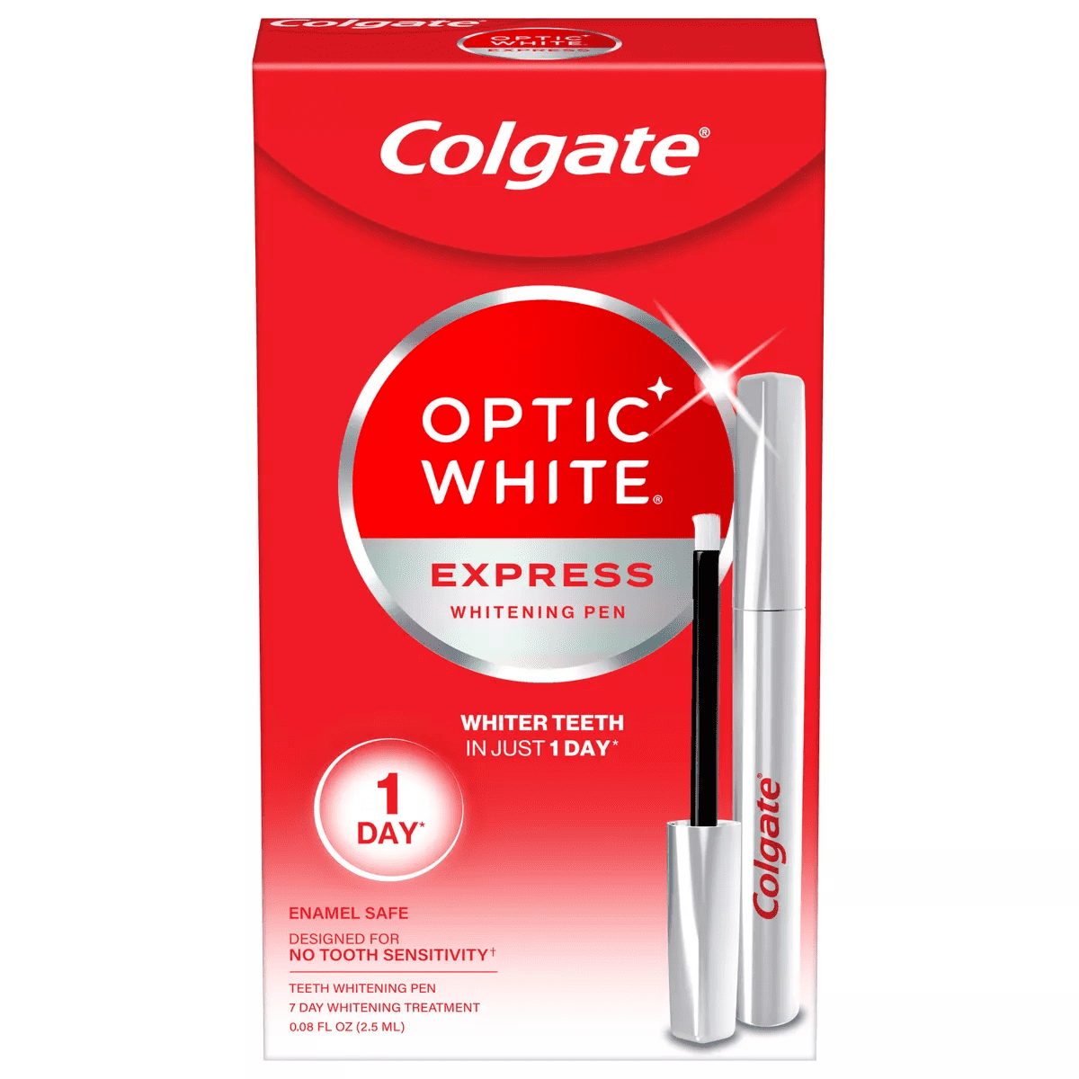 Colgate Optic White Express 7 Day Whitening Treatment Teeth Whitening Pen - 0.08 Fl Oz - Image 10