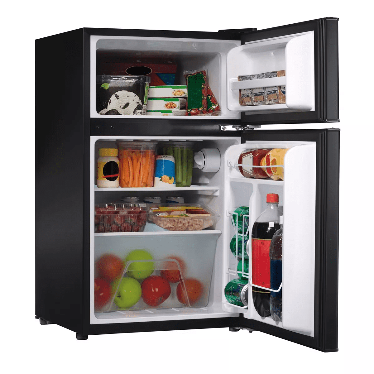 Kenmore 3.1 Cu-Ft Refrigerator - Black: Energy Star Certified, Mini Fridge for Dorm, Manual Defrost, Adjustable Shelves - Image 4