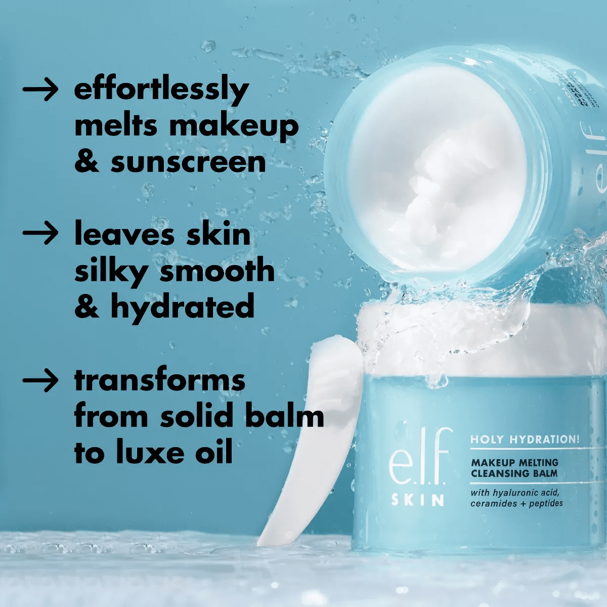 E.L.F. SKIN Holy Hydration Makeup Melting Cleansing Balm - Image 4