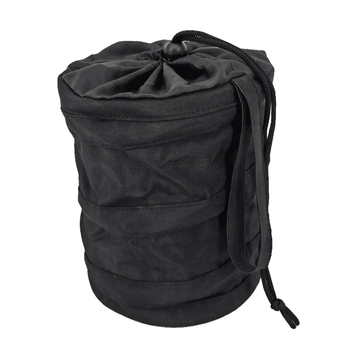 Car Trash Bin Small - Brightroomâ„¢: Automotive Organizer, Black Polyester, Car Accessories, 8" Height, 6.5" Width - Image 3