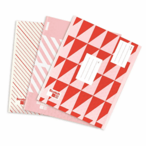 Scotch Poly Bubble Padded Mailer 3Pk Small Red