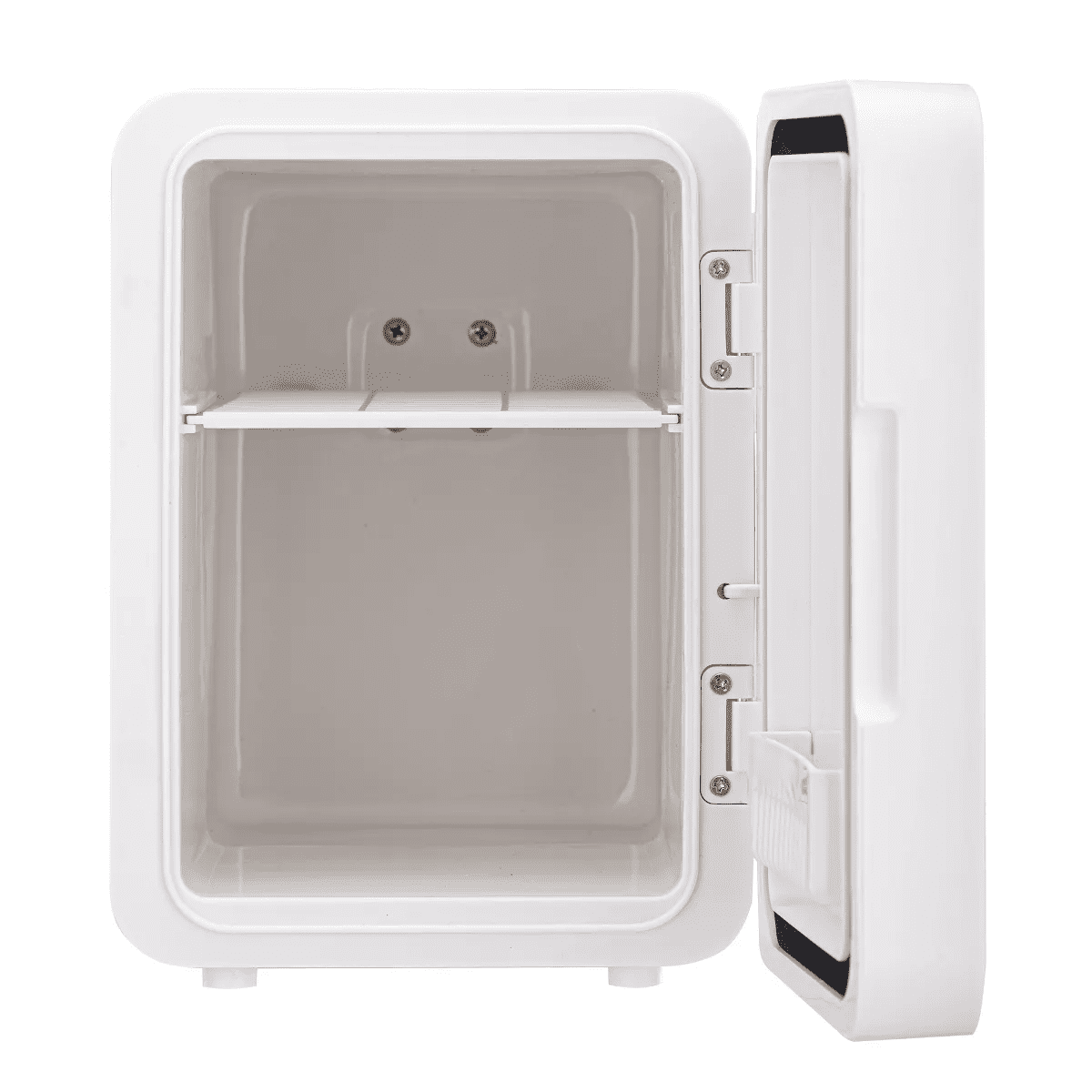 Frigidaire Gallery 9 Can Beauty Lighted Mirror Fridge White: Countertop Beverage Refrigerator, Thermoelectric Cooling - Image 3