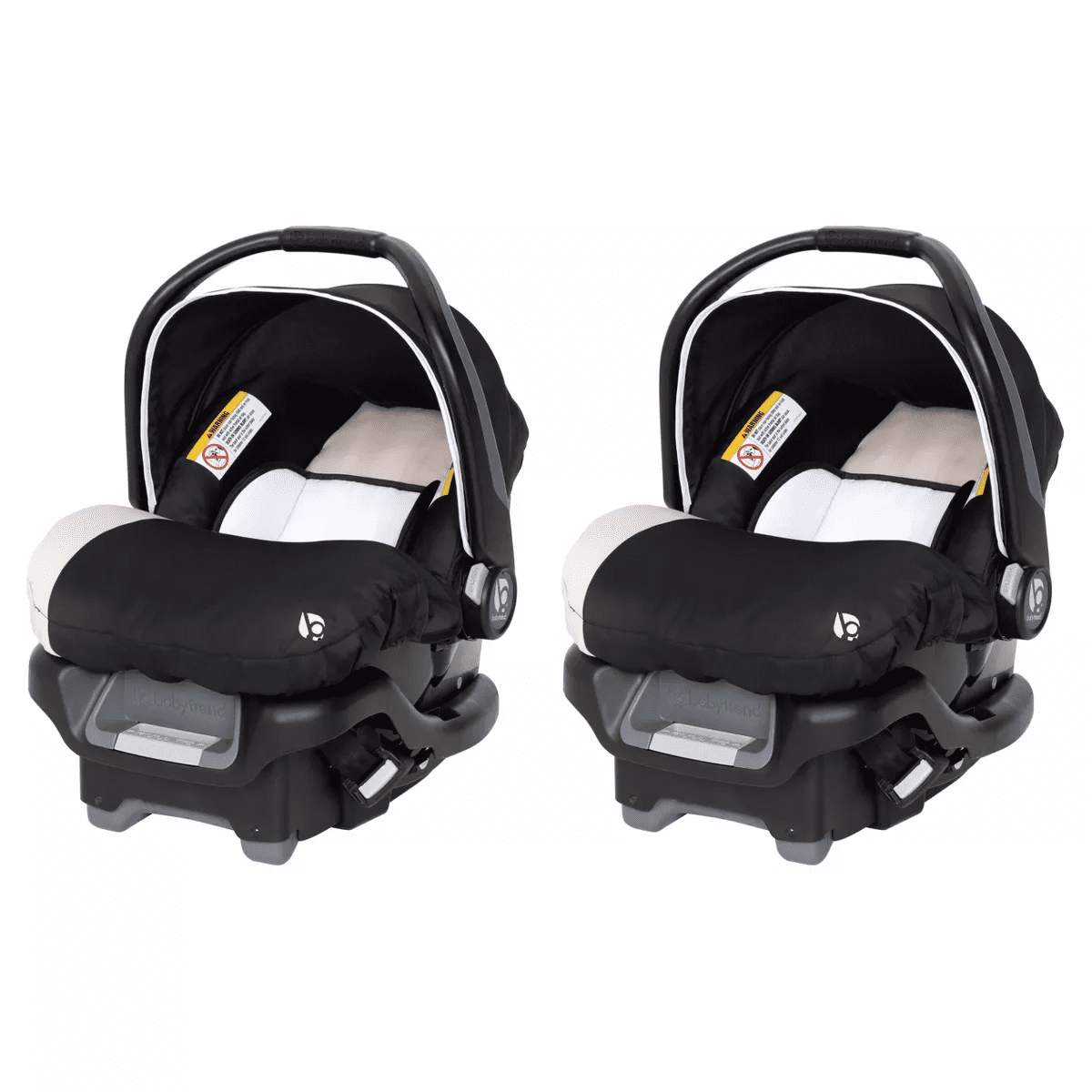 Baby Trend Ally Newborn Baby Infant Car Seat Carrier Travel System with Harness and Extra Cozy Cover for Babies up to 35 Pounds, Modern Khaki (2 Pack) - Image 7