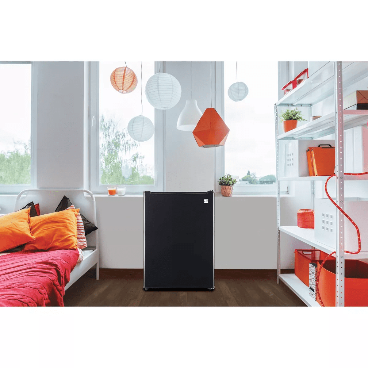 Kenmore 2.5 Cu-Ft Refrigerator - Black - Image 5