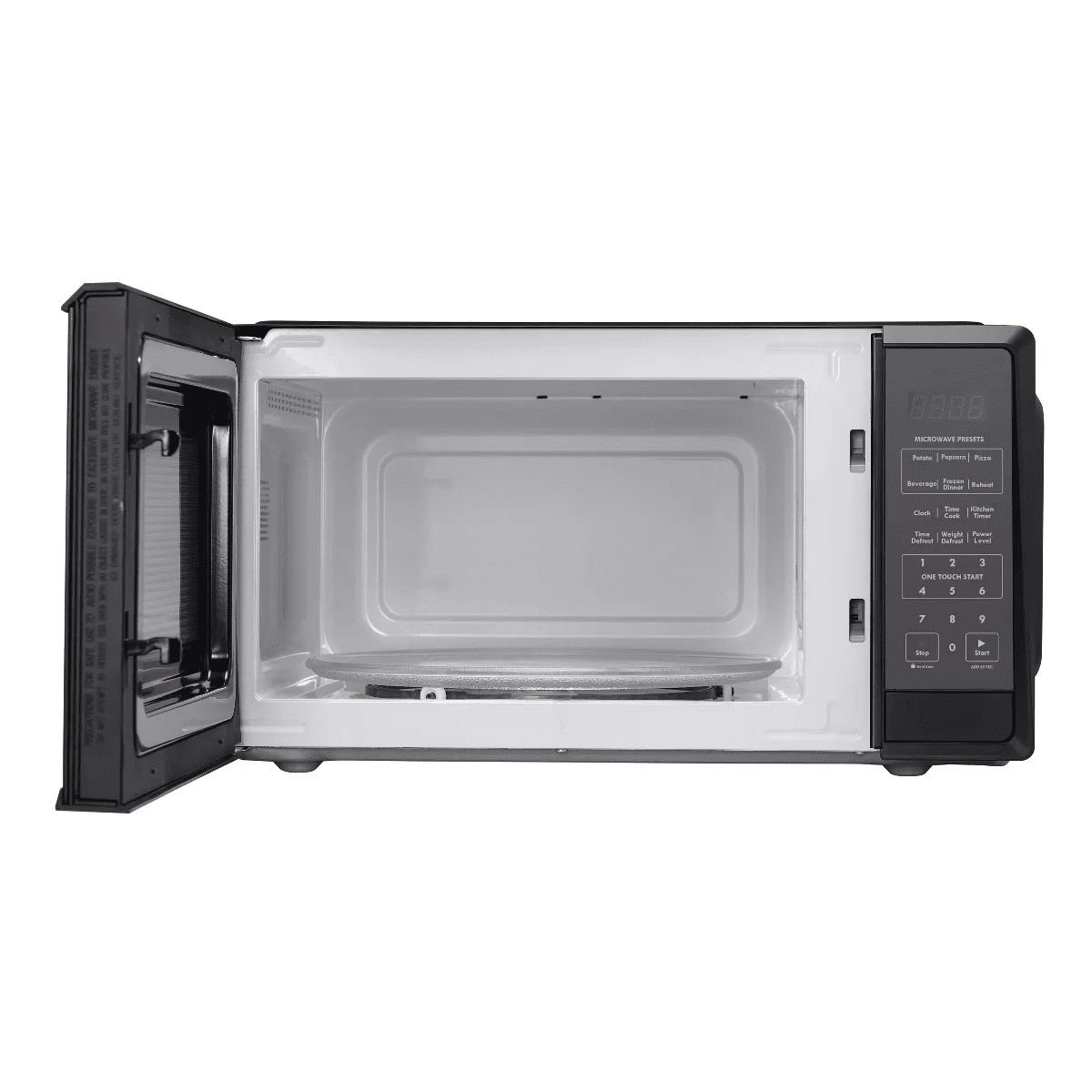 Kenmore 1.1 Cu Ft Microwave Black: Countertop Oven, 1000W, Child Lock, 6 Programs, 1 Year Warranty - Image 7