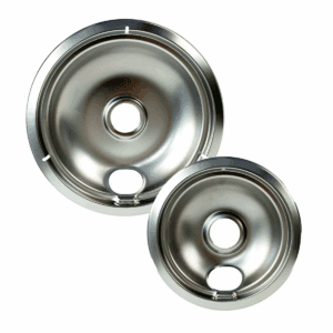 Range Kleen 2Pk Universal Chrome Drip Bowls in CDU