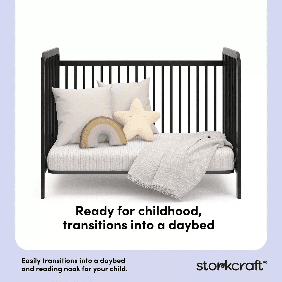 Storkcraft Pasadena 3-In-1 Convertible Crib - Image 6
