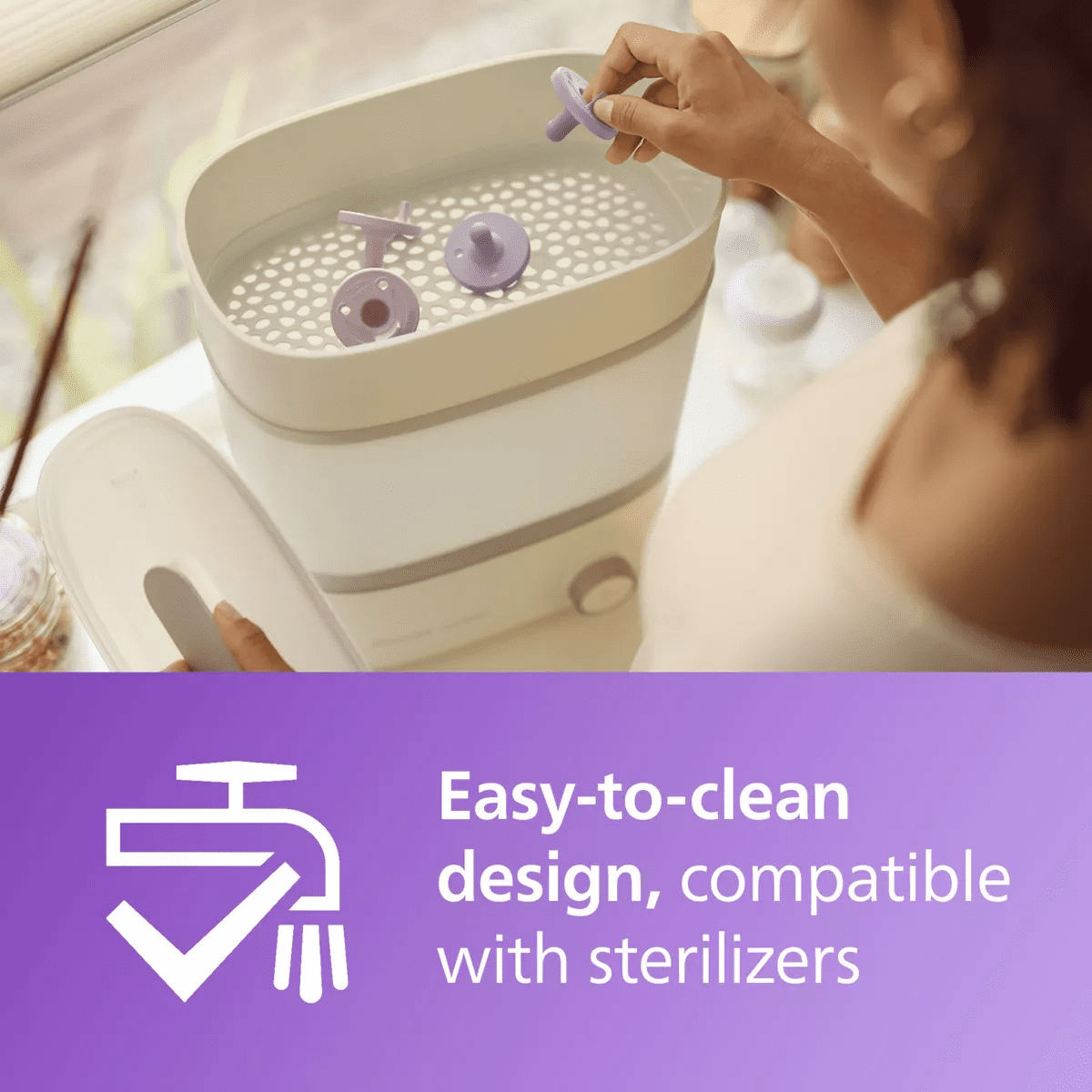 Philips Avent Soothie 3-18M - Lilac/Pastel Pink - 2Pk - Image 9