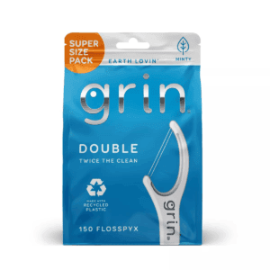 Grin Oral Care Double Floss Picks - 150Ct