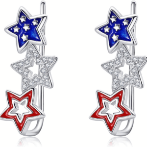 Ear Climbers Earrings for Women Sterling Silver Vintage Ear Crawler Earrings Jewelry Gifts for Women