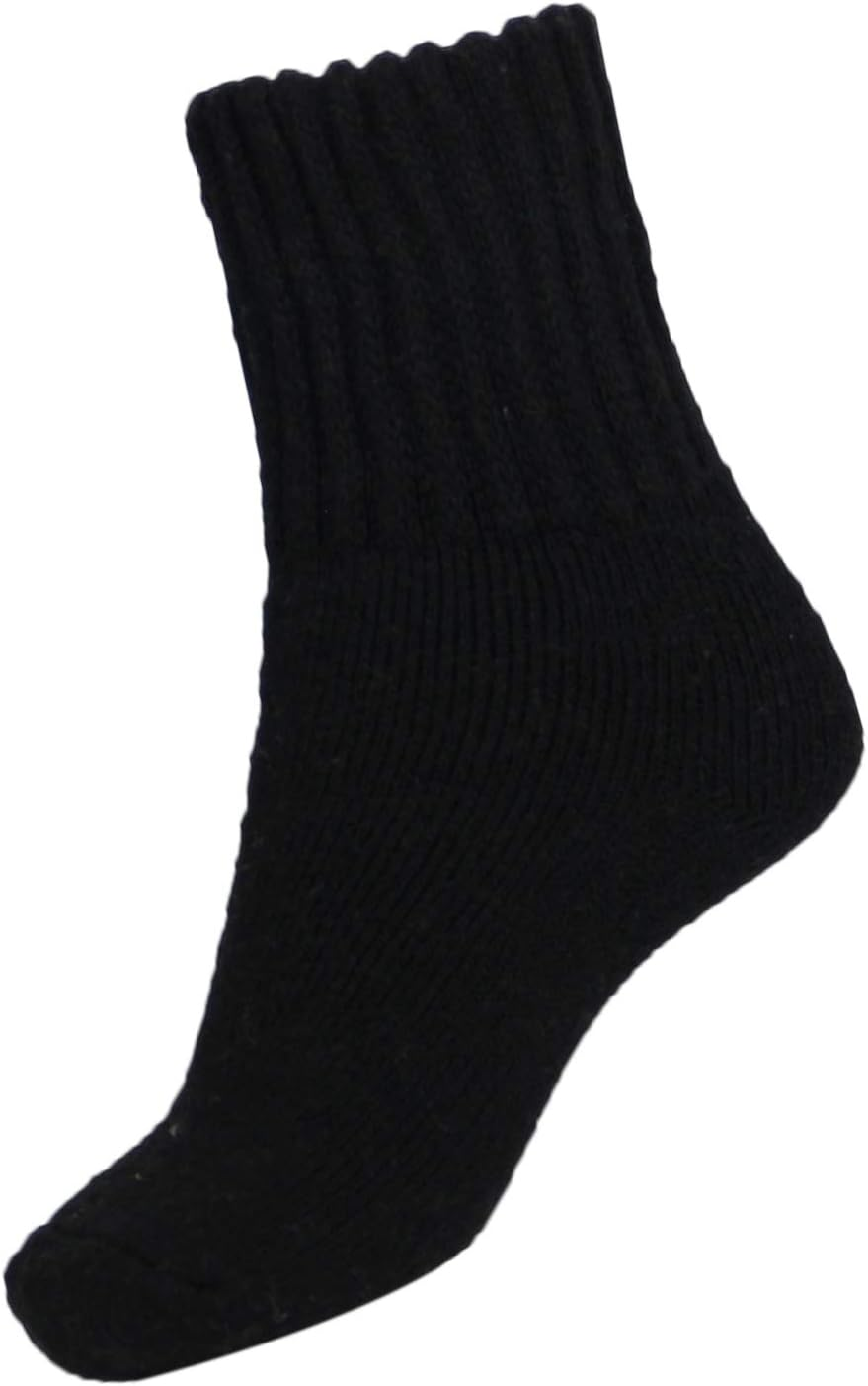 Boot Socks for Women Winter Solid Thick Warm Socks Cozy Crew Socks Christmas Gift - Image 6