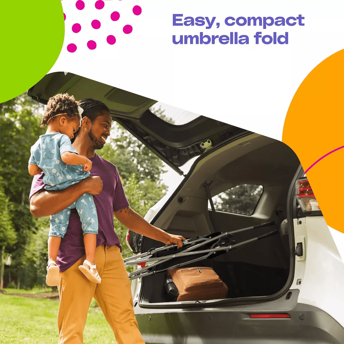 Cosco Umbrella Stroller - Black - Image 4