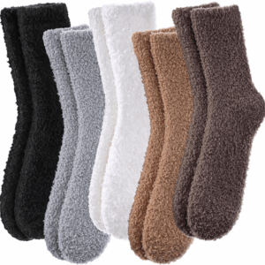 Womens Fuzzy Socks Super Soft Fluffy Winter Warm Cozy Home Sleeping Socks