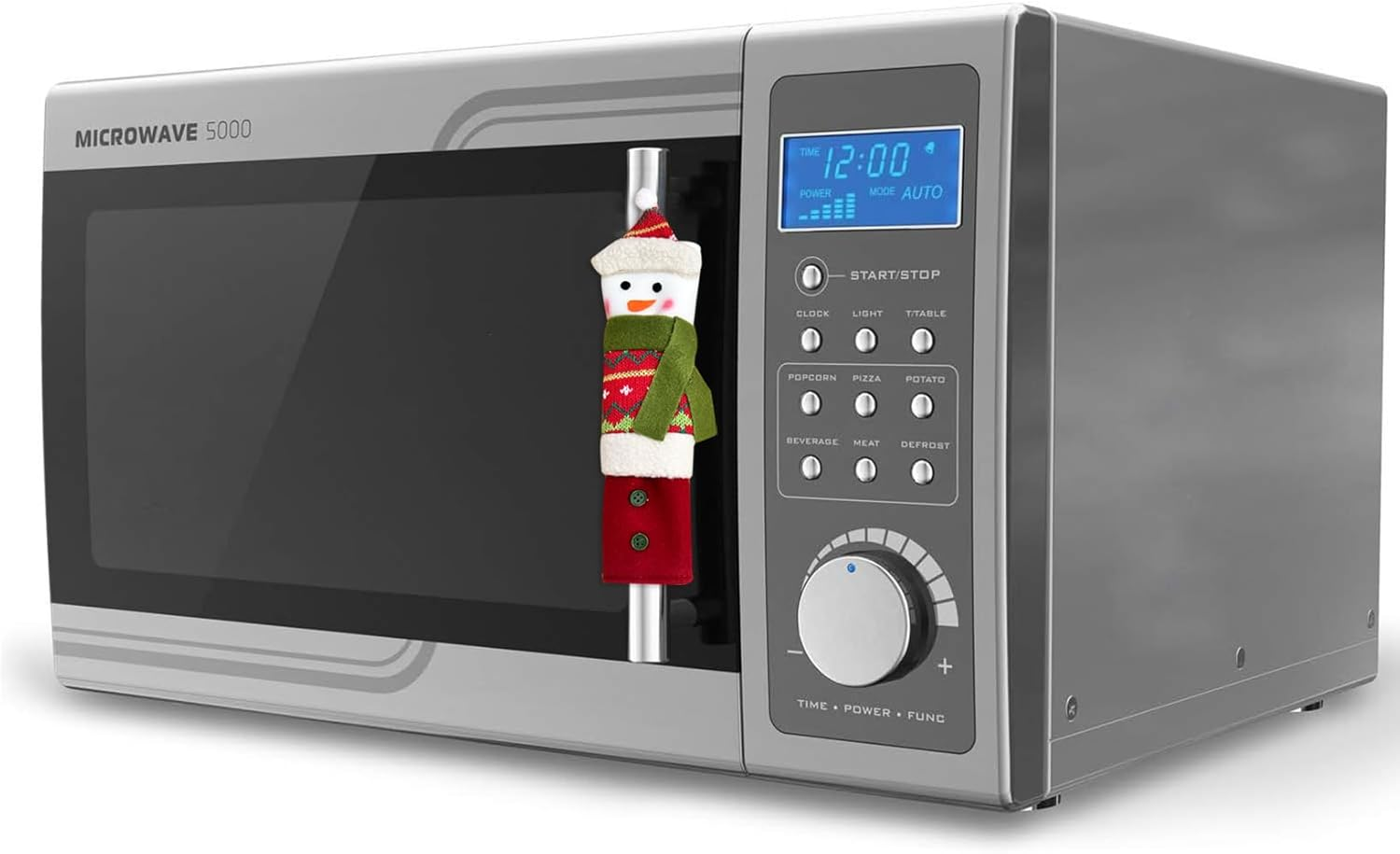 3 Piece Set Christmas Snowman Refrigerator Door Handle Covers Appliance Handle Covers Christmas Decorations Fits Standard Size Kitchen Refrigerator Microwave Oven or Dishwasher - Image 7