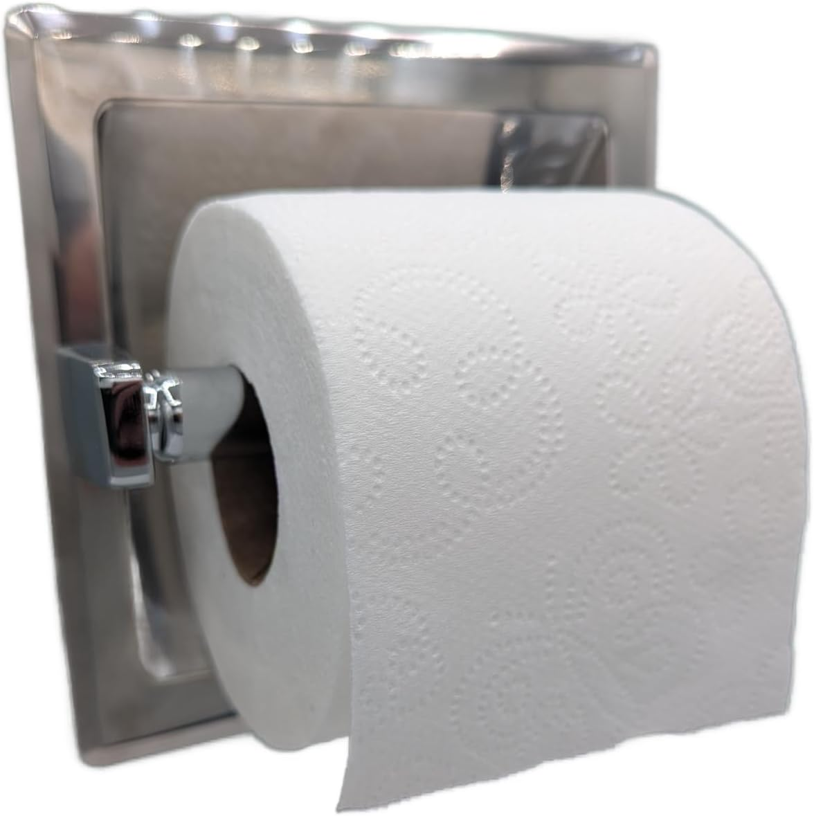 Premier Stainless Steel Toilet Paper Roller Holder, Spring-Loaded (Chrome) - Image 8