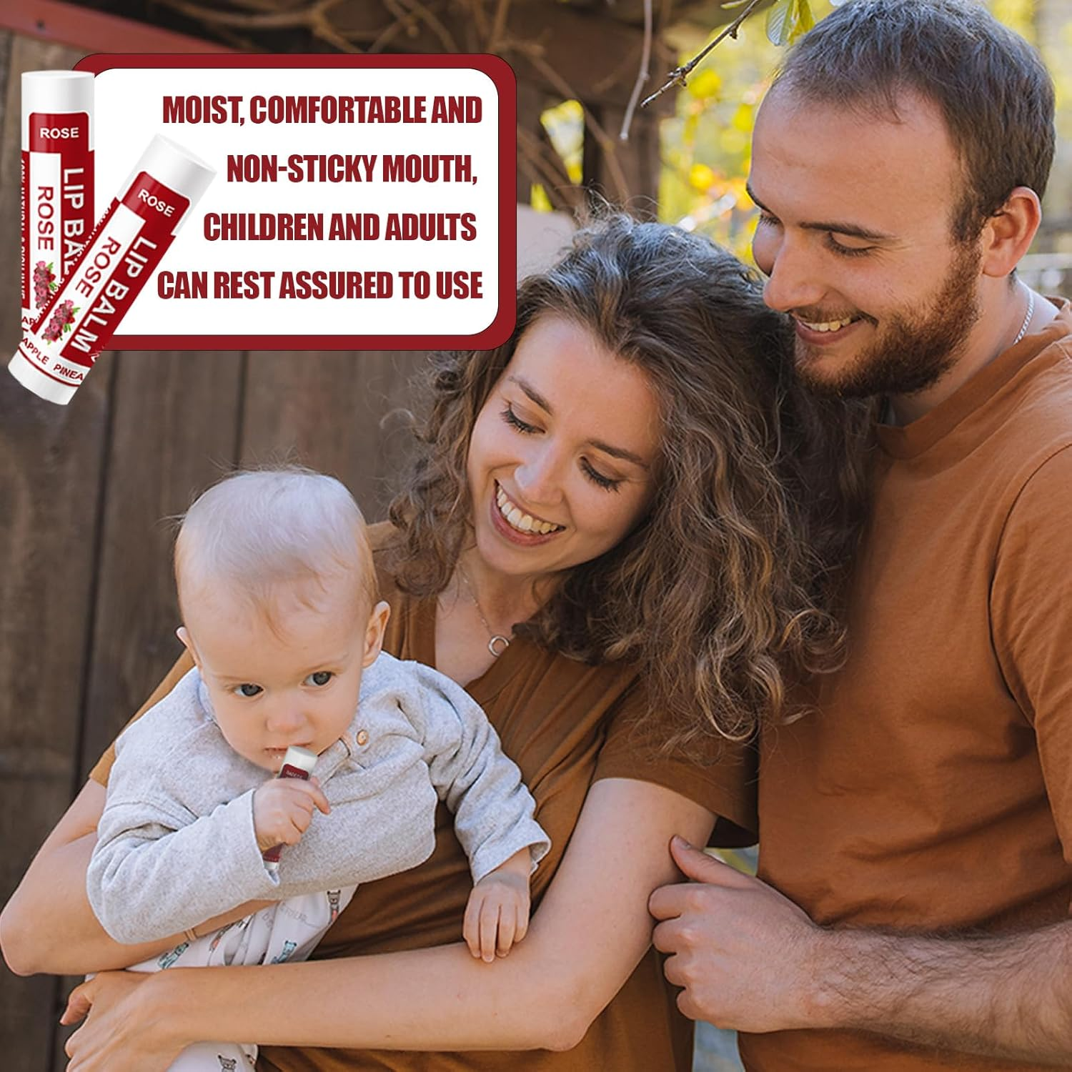 14 Pack Natural Lip Balm in Bulk with Vitamin E and Coconut Oil - Moisturizing, Soothing, and Repairing Dry and Chapped Lips Valentine'S Gift - 14 Flavors - Non-Gmo - with Greeting Card - Image 7