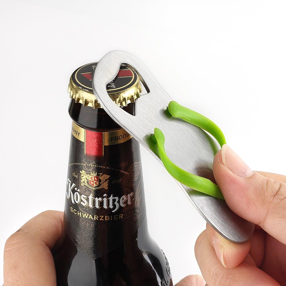 7 Pack Flip-Flop Bottle Opener, Gift Wrap for Each Opener - Image 2
