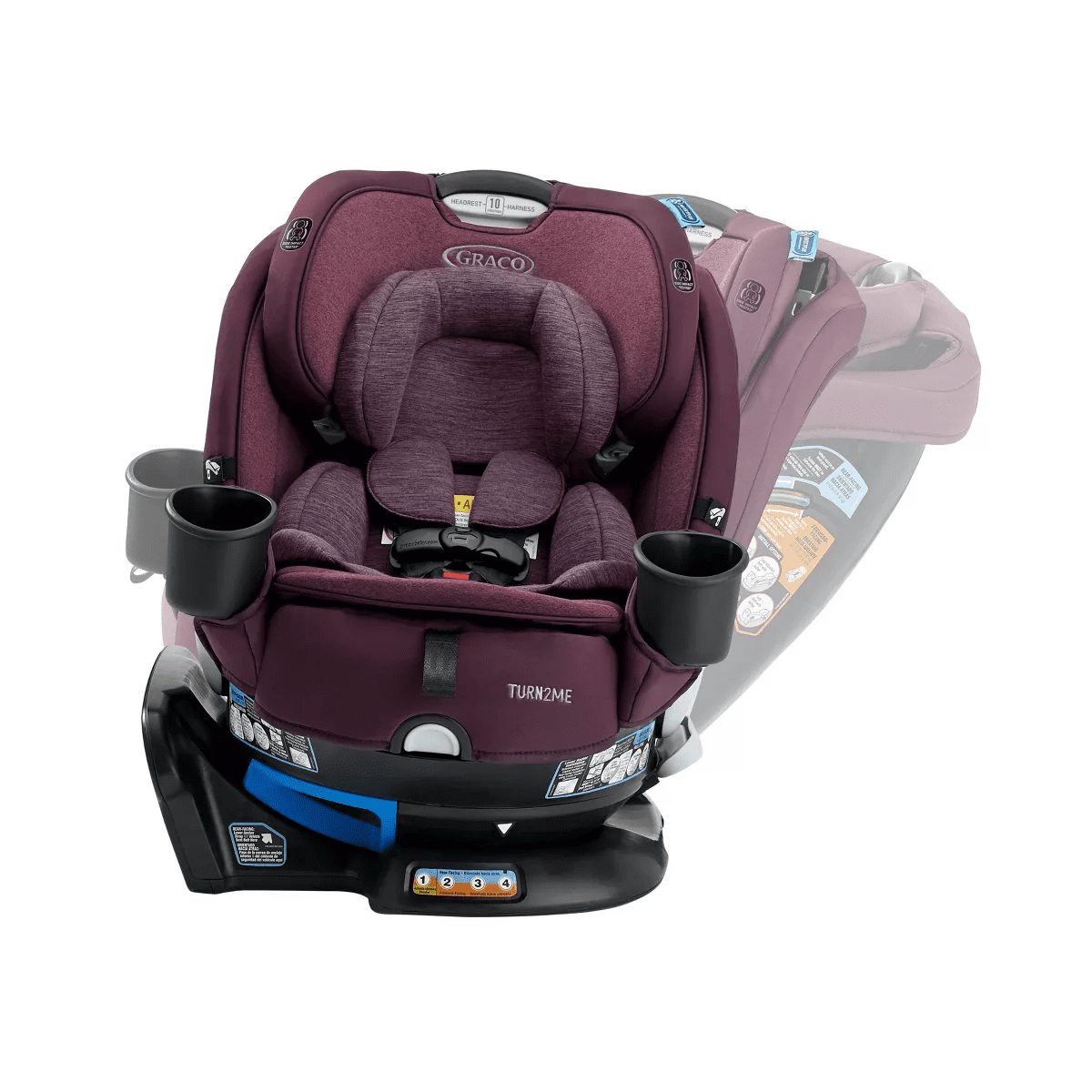 Graco Turn2Me 3-In-1 Rotating Convertible Car Seat - Image 2