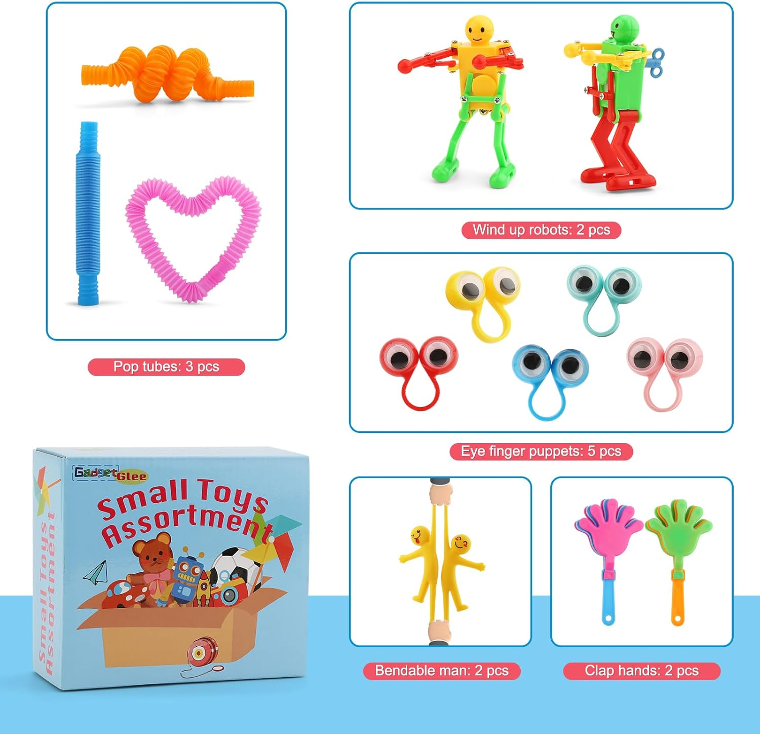 Small Prizes for Kids Goodie Bag Stuffers Mini Claw Machine Toys Easter Egg Fillers Treasure Chest Items Prize Box Refill Toy for Party Bags Assorted Bulk Toys Class Incentives Game Prizes for Boys - Image 3