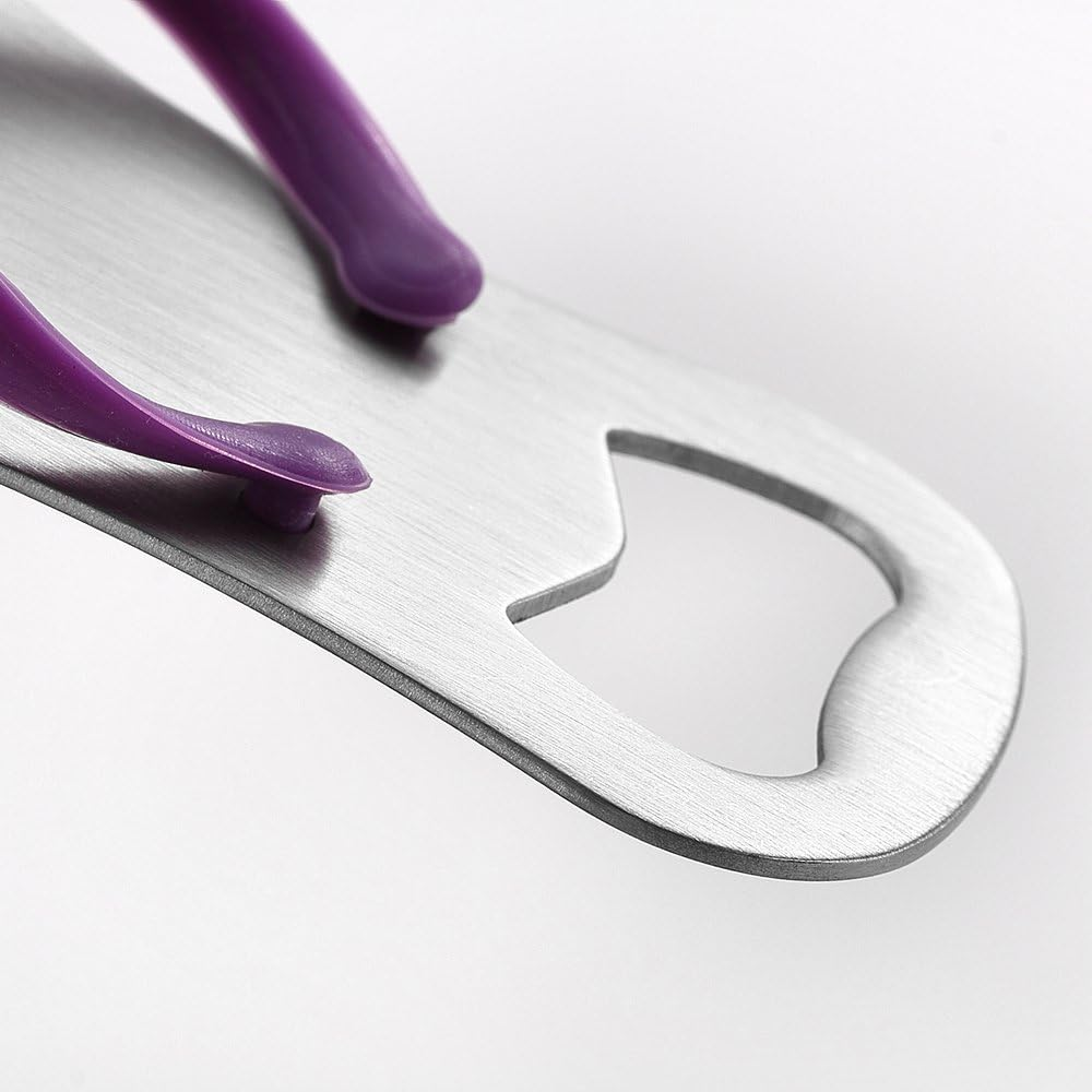 7 Pack Flip-Flop Bottle Opener, Gift Wrap for Each Opener - Image 3