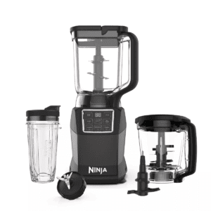 Ninja Kitchen System with Auto IQ Boost and 7-Speed Blender: Food Processor, 72 Oz Capacity, Stainless Steel Blades, 1-Year Warranty